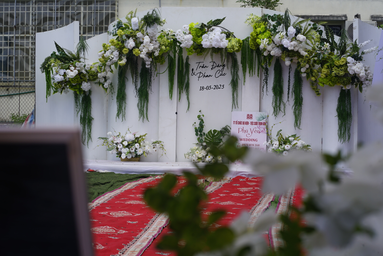 Bàn tiệc cưới ấm cúng Phú Yên Wedding